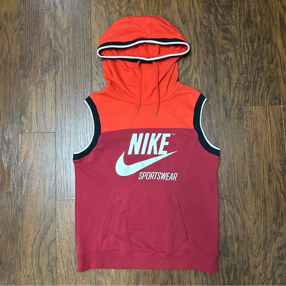 Nike Sportswear Sleeveless Hoodie women’s small - Picture 1 of 4